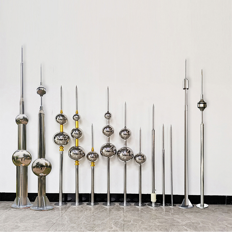 避雷針生產(chǎn)廠家可訂做不同規(guī)格避雷針